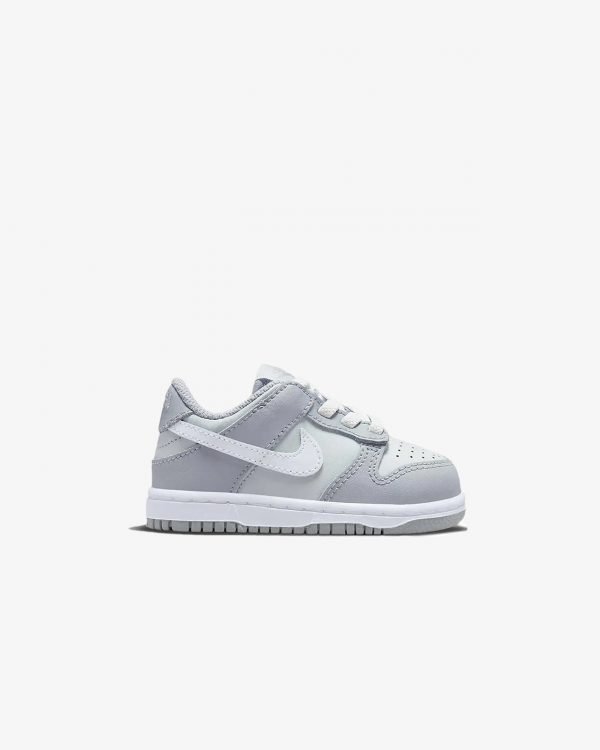Kids Nike Dunk Low - Wolf Grey
