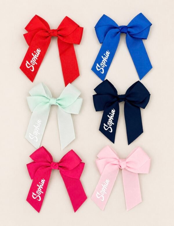 Personalised Hair Bows
