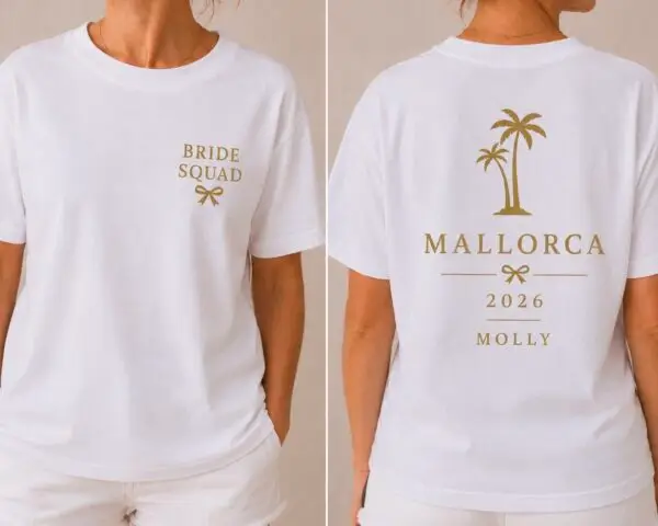 Bride Squad Tee - Palm Tree Collection